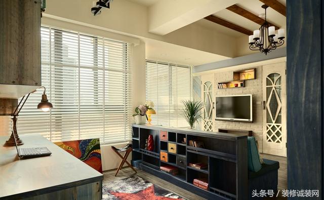 86㎡條田園風裝修，享受寧靜安逸的幸福感、悠閑慵懶的自由感。