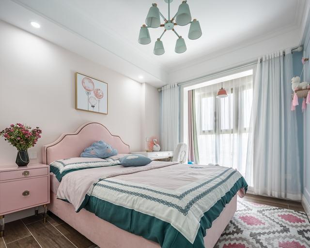 118平米的小戶型美式風(fēng)格裝修，簡潔而又舒適，看完兒童房我忍不住笑了！