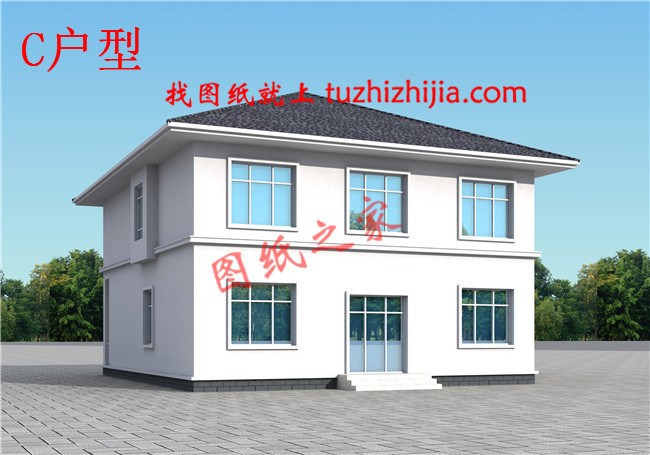 好看又簡(jiǎn)單的二層樓房設(shè)計(jì)圖紙,戶型還實(shí)用