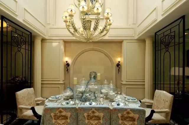 268平古典歐式風裝修范例，氣質沉穩高貴，華麗、高雅。