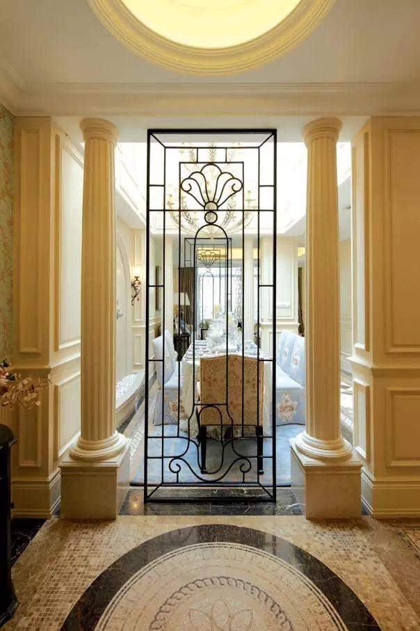 268平古典歐式風裝修范例，氣質沉穩高貴，華麗、高雅。