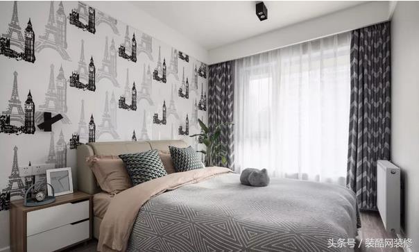 156平大戶型現(xiàn)代簡(jiǎn)約風(fēng)裝修，個(gè)性時(shí)尚，簡(jiǎn)約又實(shí)用，黑白灰加上原木打造出高品質(zhì)的生活空間。