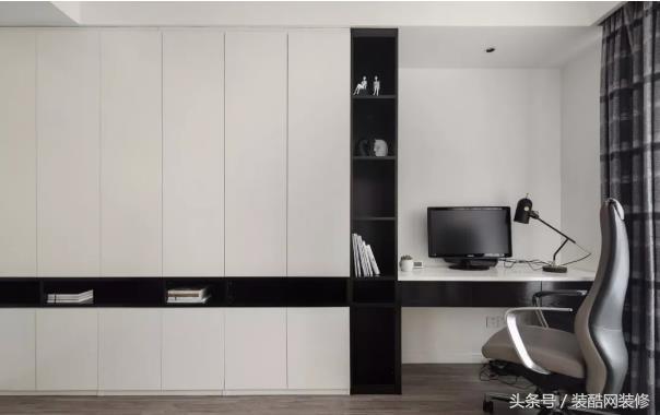 156平大戶型現(xiàn)代簡(jiǎn)約風(fēng)裝修，個(gè)性時(shí)尚，簡(jiǎn)約又實(shí)用，黑白灰加上原木打造出高品質(zhì)的生活空間。