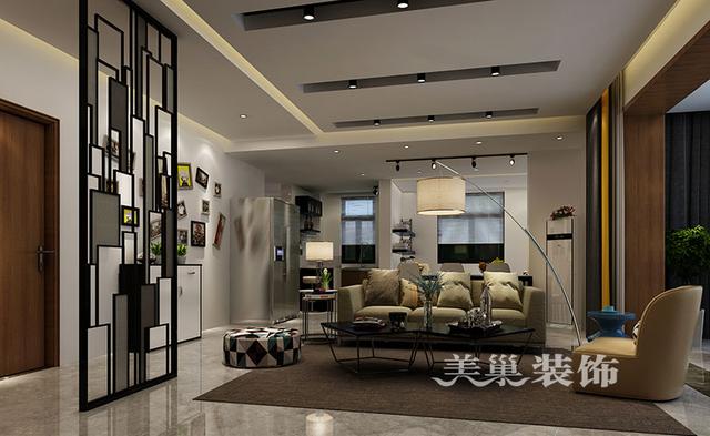 156平三室現(xiàn)代簡約風裝修，全包16萬，效果太贊了