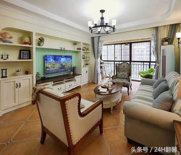 130平美式風格裝修，花費26萬，舒適溫馨，朋友們見到后驚艷了。