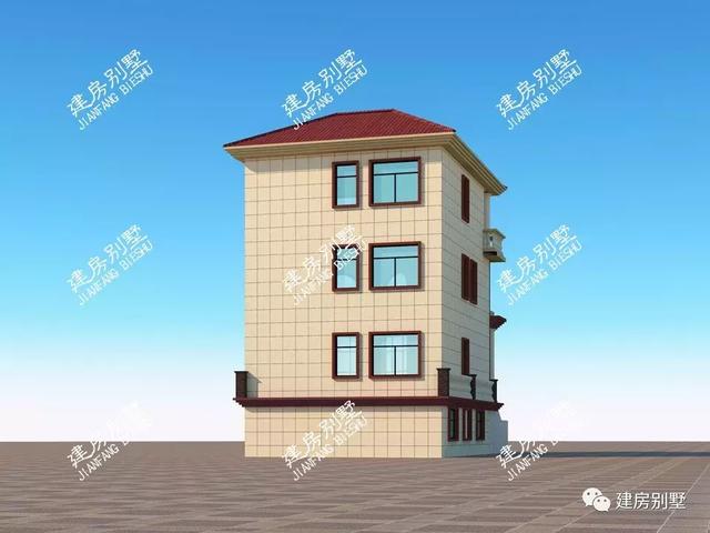 9×15.5米三層別墅設(shè)計(jì)圖，帶堂屋和車庫，建好后的效果更是讓人喜歡的不得了。