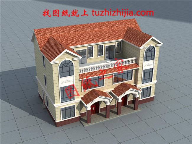 40萬左右兄弟雙拼四間三層戶型圖及全套圖紙,戶型簡(jiǎn)單合理