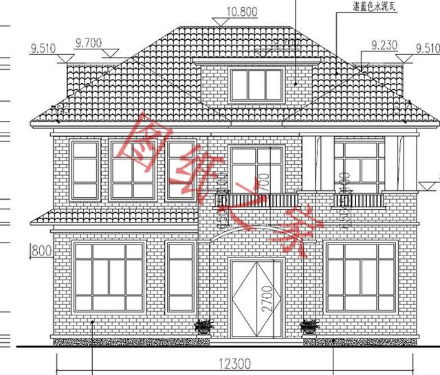 二層簡單大氣的現代別墅設計圖，看看有沒有你喜歡的。