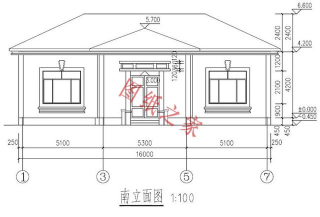 一層農村自建房，舒適美觀，經濟實用，村里人都喜歡。