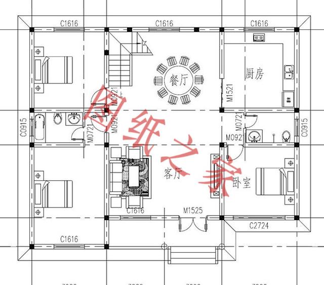 一層農村自建房，舒適美觀，經濟實用，村里人都喜歡。