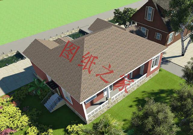 一層農村自建房，舒適美觀，經濟實用，村里人都喜歡。