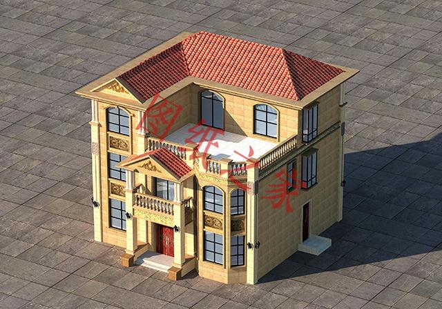 6套三層別墅設計圖，色彩出眾，接地氣，你喜歡哪一款？