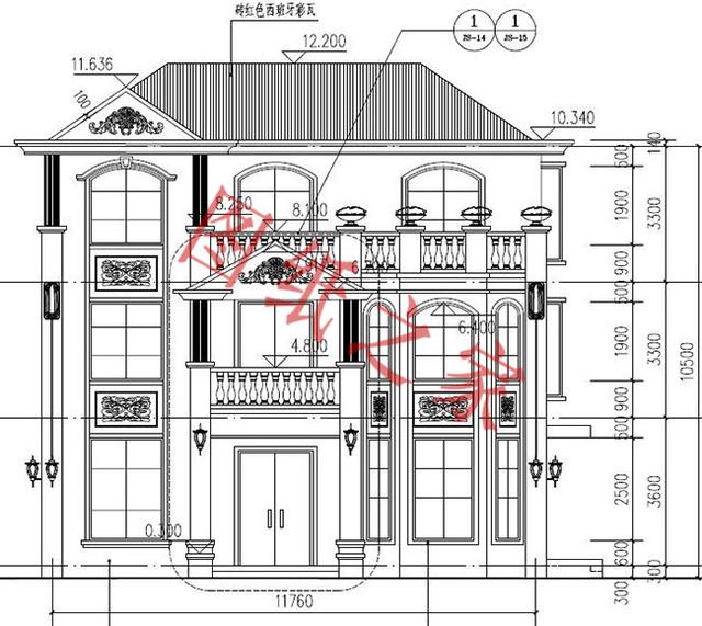 6套三層別墅設計圖，色彩出眾，接地氣，你喜歡哪一款？