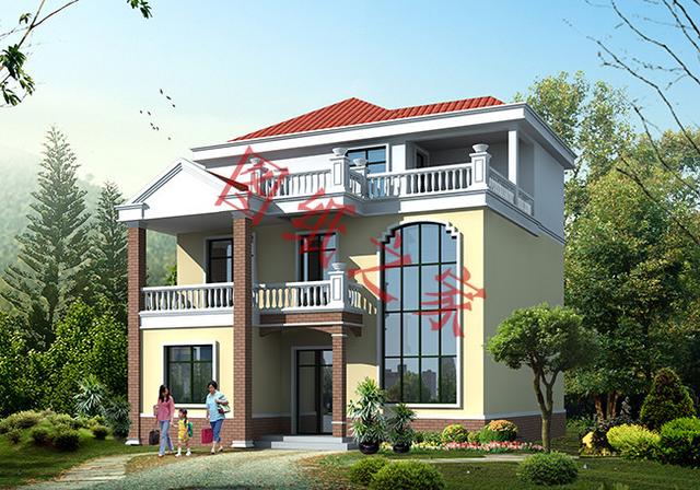 6套三層別墅設計圖，色彩出眾，接地氣，你喜歡哪一款？