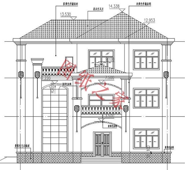6款經典三層農村自建房，精致實用，你不打算建一套嗎？