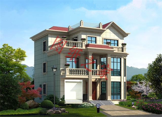 5款三層農村別墅設計圖，時尚大方、舒適實用，而且造價也不高，非常適合農村自建