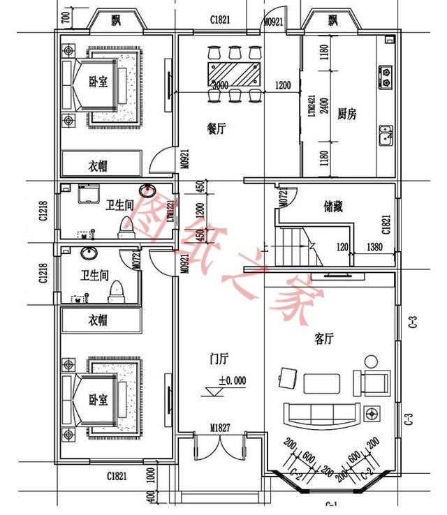 5款二層經典別墅設計圖，豪華又上檔次，大家都收藏了