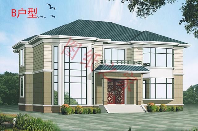 5款二層經典別墅設計圖，豪華又上檔次，大家都收藏了