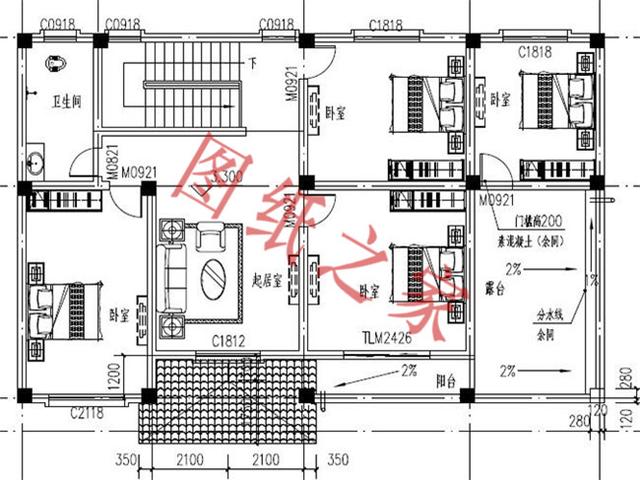 5款二層經典別墅設計圖，豪華又上檔次，大家都收藏了