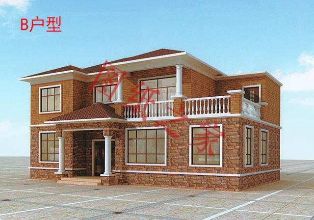 5款二層經典別墅設計圖，豪華又上檔次，大家都收藏了