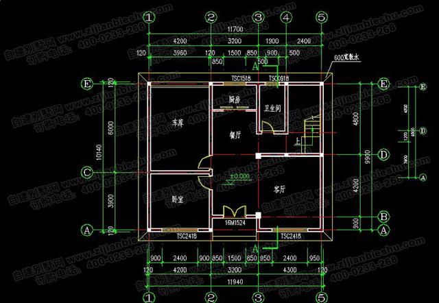 占地120平的三層農(nóng)村自建房，簡(jiǎn)單實(shí)用，帶車庫(kù)，造價(jià)28萬(wàn)