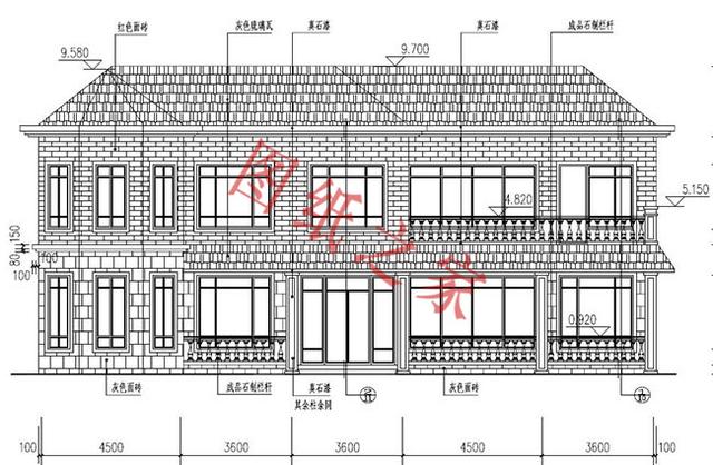 6款二層農(nóng)村別墅設計圖，外觀明亮、簡單耐看，非常適合農(nóng)村自建房！