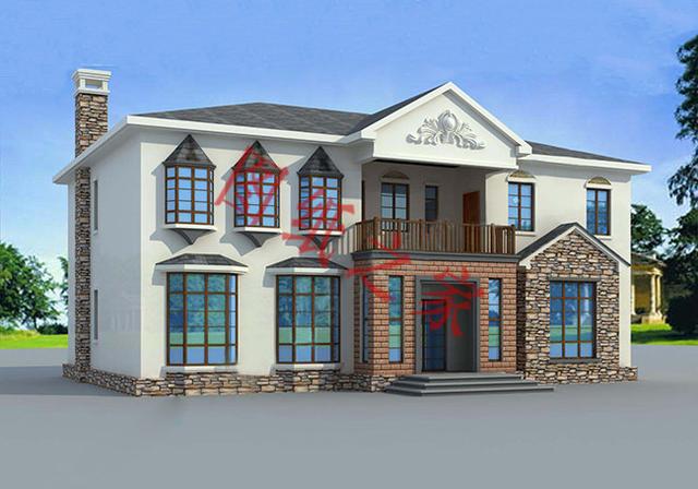 6款二層農(nóng)村別墅設計圖，外觀明亮、簡單耐看，非常適合農(nóng)村自建房！