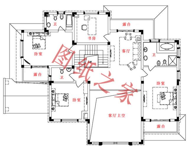5款二層新農村別墅設計圖，外觀簡約時尚，造價也不高