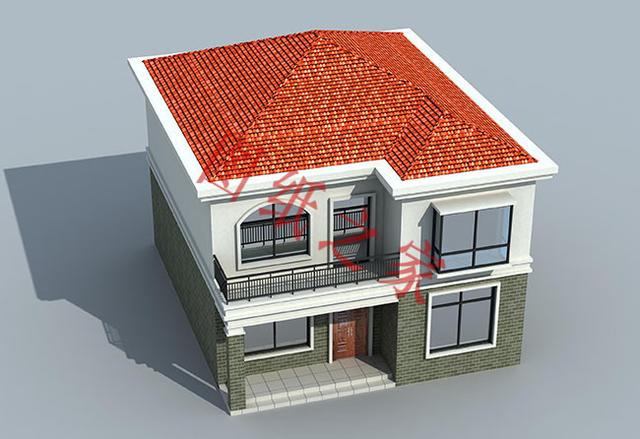 5款二層新農村別墅設計圖，外觀簡約時尚，造價也不高