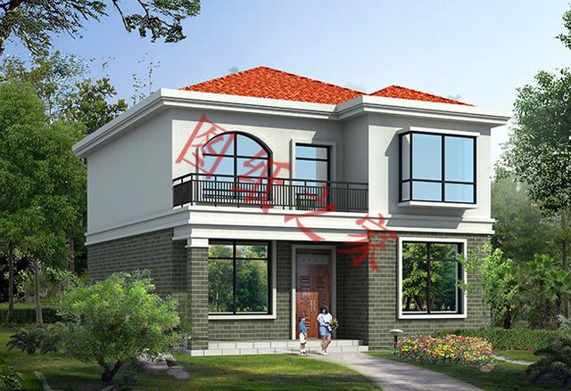 5款二層新農村別墅設計圖，外觀簡約時尚，造價也不高