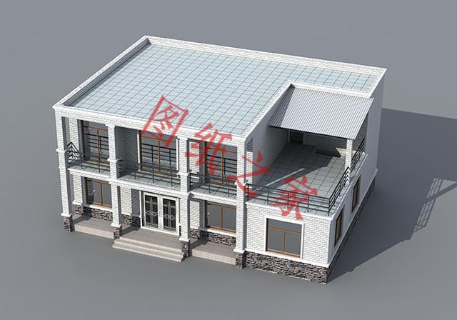 5款二層新農村別墅設計圖，外觀簡約時尚，造價也不高