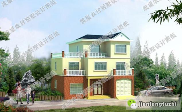 占地130平米的三層農村自建房，布局合理，功能齊全，30萬就能建成