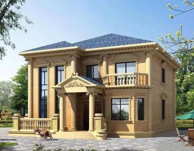 兩款占地120平二層農(nóng)村自建房，四室三廳，真的堪比百萬別墅。