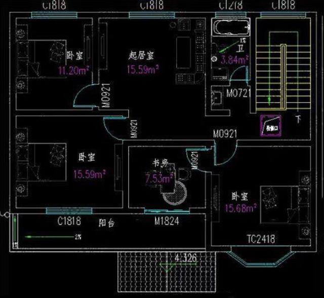 兩款占地120平二層農(nóng)村自建房，四室三廳，真的堪比百萬別墅。