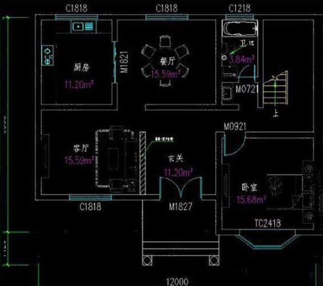 兩款占地120平二層農(nóng)村自建房，四室三廳，真的堪比百萬別墅。