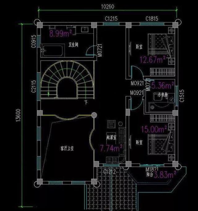 兩款占地120平二層農(nóng)村自建房，四室三廳，真的堪比百萬別墅。