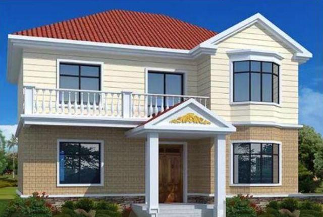 兩款占地120平二層農(nóng)村自建房，四室三廳，真的堪比百萬別墅。