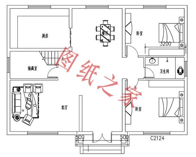 6款二層別墅設計圖，精致漂亮，經濟劃算，告別搖號買房