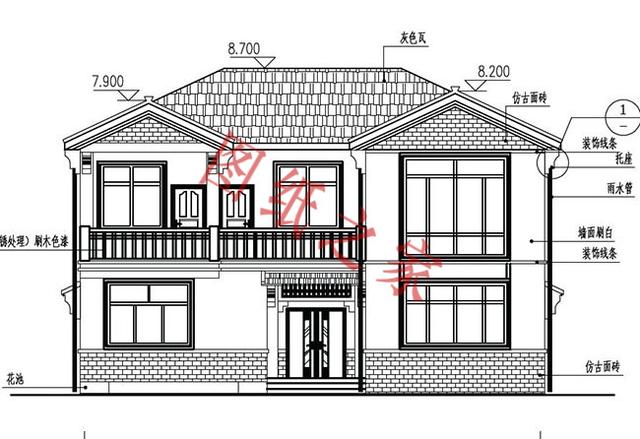 6款二層別墅設計圖，精致漂亮，經濟劃算，告別搖號買房