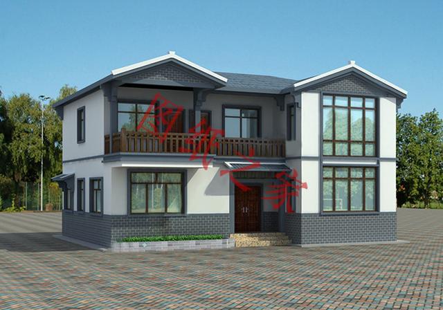 6款二層別墅設計圖，精致漂亮，經濟劃算，告別搖號買房