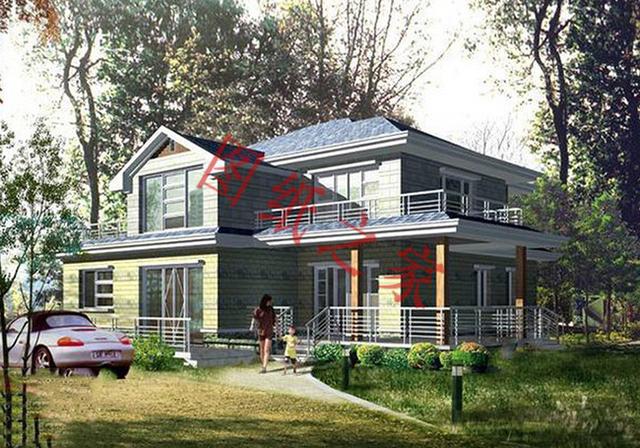 6款二層別墅設計圖，精致漂亮，經濟劃算，告別搖號買房