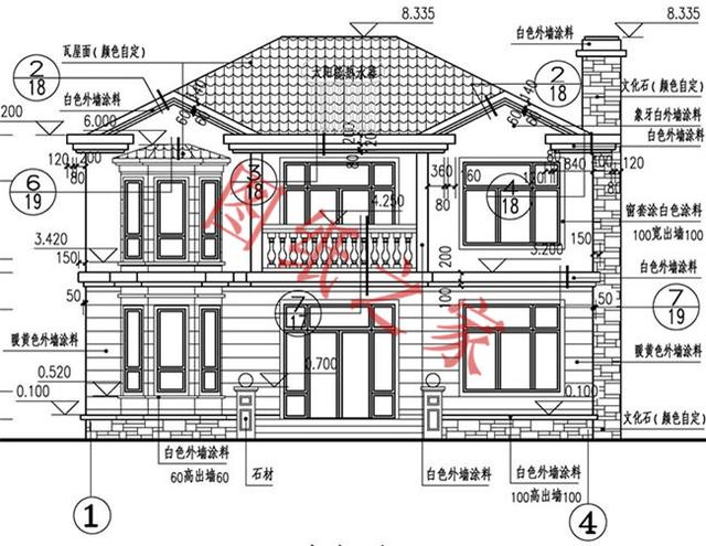 6款二層別墅設計圖，精致漂亮，經濟劃算，告別搖號買房