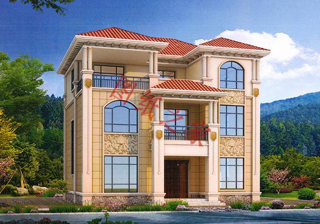 三層農村別墅設計圖，簡單大氣，有沒有讓你心動的一款？