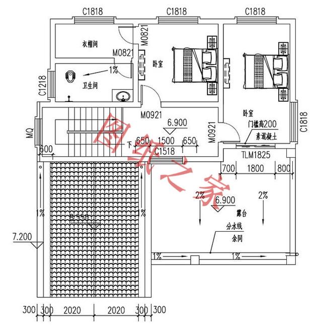 三層農村別墅設計圖，簡單大氣，有沒有讓你心動的一款？
