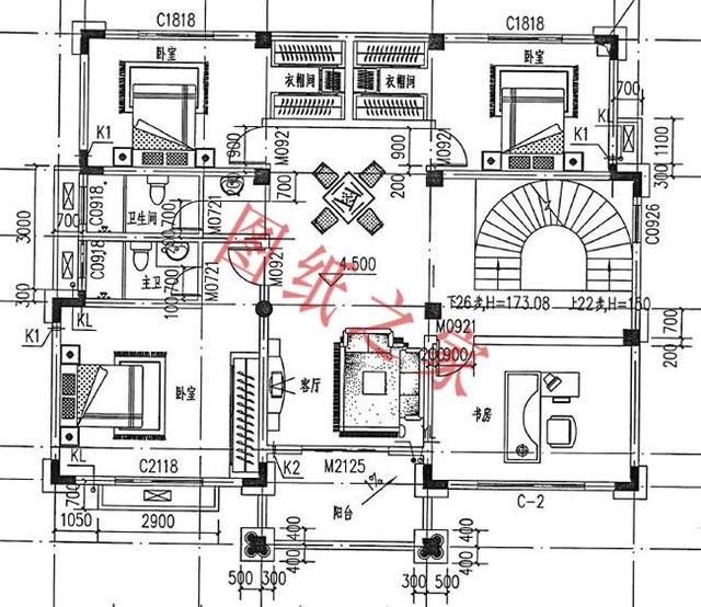三層農村別墅設計圖，簡單大氣，有沒有讓你心動的一款？