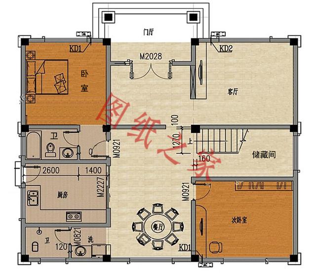 三層農村別墅設計圖，簡單大氣，有沒有讓你心動的一款？