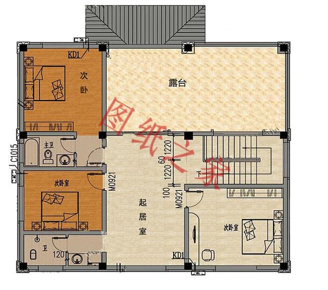 三層農村別墅設計圖，簡單大氣，有沒有讓你心動的一款？