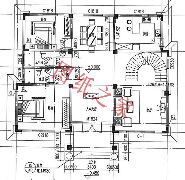 三層農村別墅設計圖，簡單大氣，有沒有讓你心動的一款？
