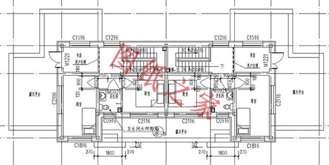 5款兄弟雙拼別墅設計圖，美觀大氣，而且造價還不高。
