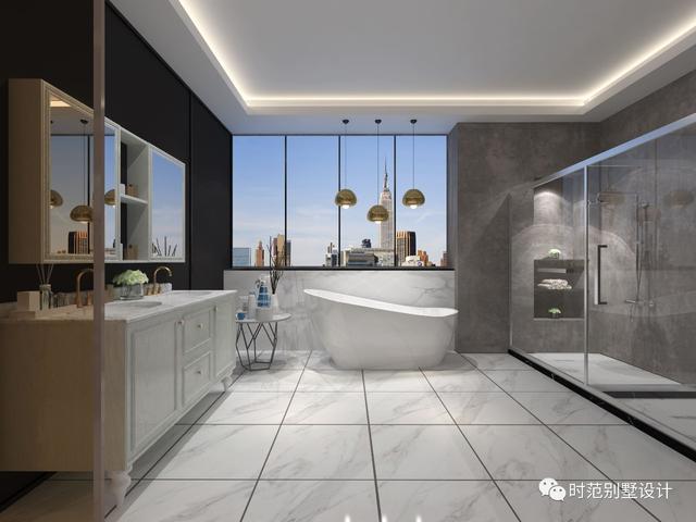 三層現代復式別墅設計圖，舒適愜意，帶娛樂室+茶室，適合四世同堂大家庭居住